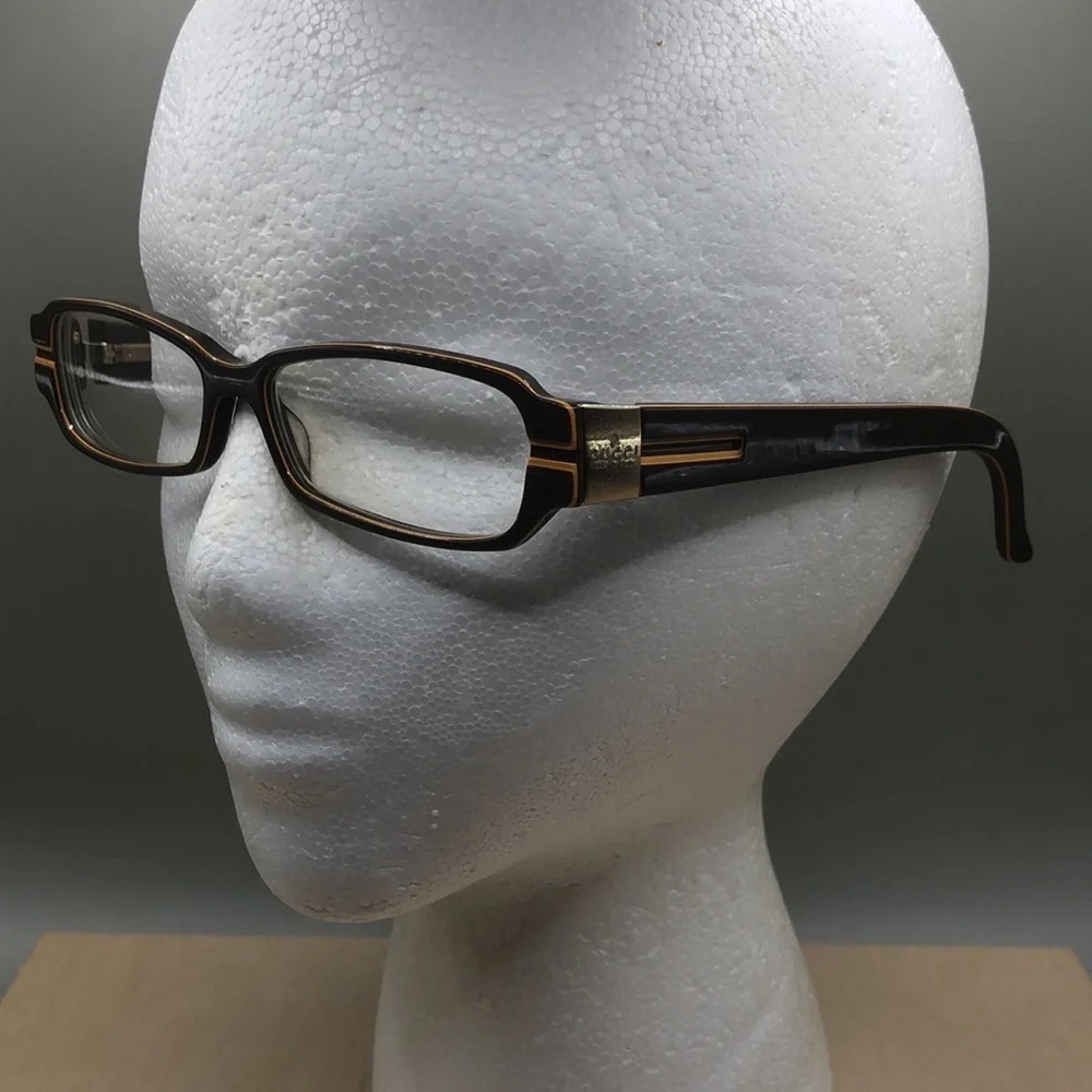 GUCCI 2916 Glasses in color GRN cocoa butter brown rectangular UNISEX, FLAWS
